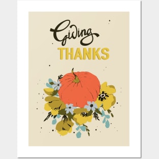 for thanks giving Posters and Art